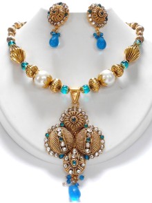 Polki Necklace Set